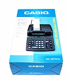 מכונת חישוב של חברת casio, דגם : DR-120TM-BK מכונת חישוב של חברת casio, דגם : DR-120TM-BK