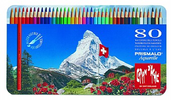 �� 80 ���� ������  PRISMALO Aquarelle - ���� ����� Carandache