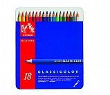 סט 18 עפרונות צבעוניים קלסיק CLASSICOLOR - מבית קרנדש Carand'ache סט 18 עפרונות צבעוניים קלסיק CLASSICOLOR - מבית קרנדש Carand'ache