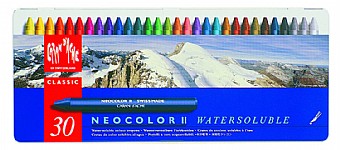 �� 30 ���� ����� ��� - NEOCOLOR 2 Watersoluble- ���� ����� Carandache