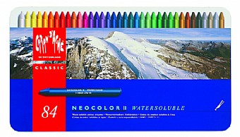 �� 84 ���� ����� ��� - NEOCOLOR 2 Watersoluble- ���� ����� Carandache