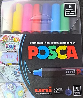 �� ��� ����� uni POSCA- PC-1M