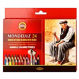 סט 24 עפרונות אקוורל + מכחולים ומחדד KOH-I-NOOR סט 24 עפרונות אקוורל + מכחולים ומחדד KOH-I-NOOR