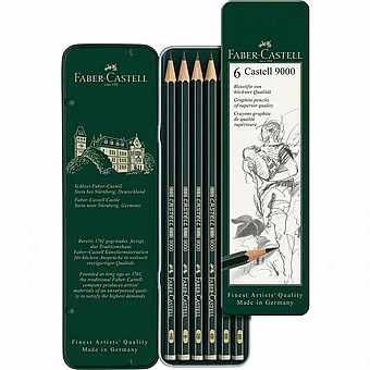 �� 6 ������� ����� ���� ����-  FABER CASTELL