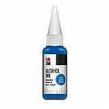 דיו על בסיס אלכוהול מרבו כחול MARABU ALCOHOL INK דיו על בסיס אלכוהול מרבו כחול MARABU ALCOHOL INK