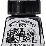 דיו לציור שחור WINSOR & NEWTON דיו לציור שחור WINSOR & NEWTON