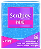 ���� ������� - Sculpey Premo ��� blue glitter 5049