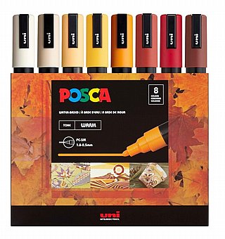 �� 8 ��� ����� posca PC-5M ������ ����