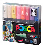 �� 16 ������ ��� ����� uni POSCA- PC-1M