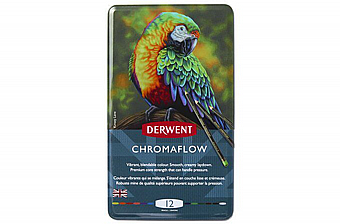 �� 12 ������� �������� ������ Derwent Chromaflow Pencils