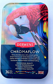 �� 36 ������� �������� ������ Derwent Chromaflow Pencils