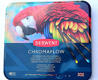 �� 48 ������� �������� ������ Derwent Chromaflow Pencils