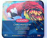 סט 48 עפרונות צבעוניים דרוונט Derwent Chromaflow Pencils סט 48 עפרונות צבעוניים דרוונט Derwent Chromaflow Pencils