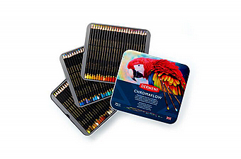 �� 72 ������� �������� ������ Derwent Chromaflow Pencils