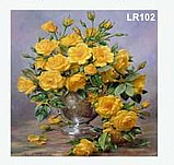 הדבקת אבני שיבוץ יהלומים על בד 30/30 ס"מ - אגרטל עם פרחים צהובים הדבקת אבני שיבוץ יהלומים על בד 30/30 ס"מ - אגרטל עם פרחים צהובים